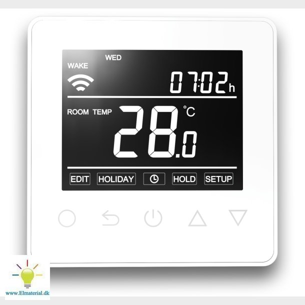 Hc90 Wifi Termostat Hvid