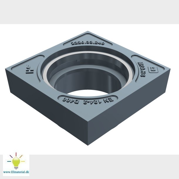 280X180Mm Karm Firkantet Fast