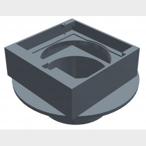 280Mm Rännstensram Fast