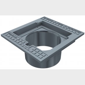 280Mm Rännstensram Ks 4-Fl