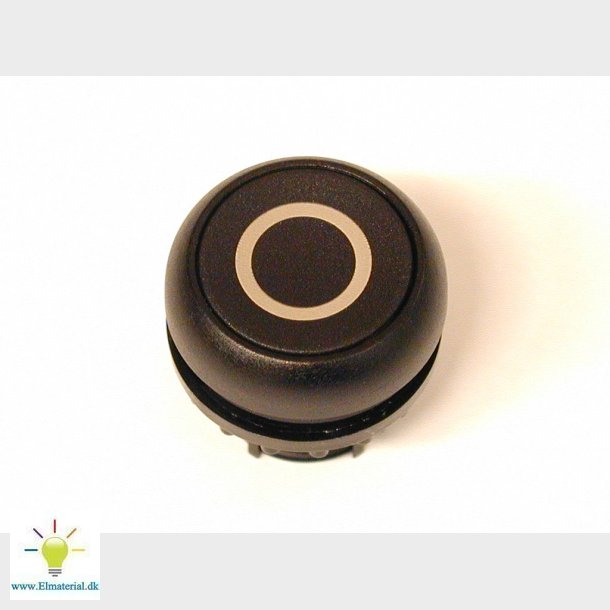 Trykknap Sort 0 M22-D-S-X0