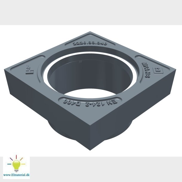 315X180Mm Karm Firkantet Fast