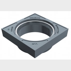 425X180Mm Ram Fyrkantig Fast