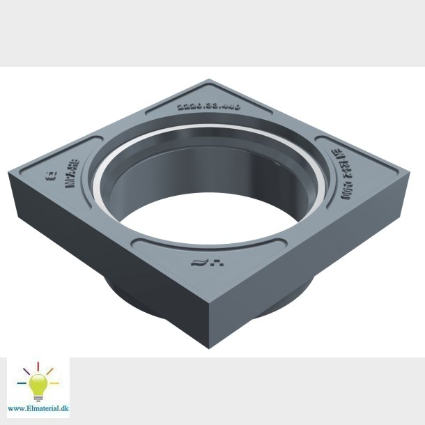 425X180Mm Karm Firkantet Fast