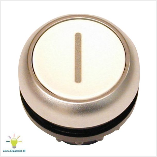 Trykknap Hvid 1 M22-D-W-X1