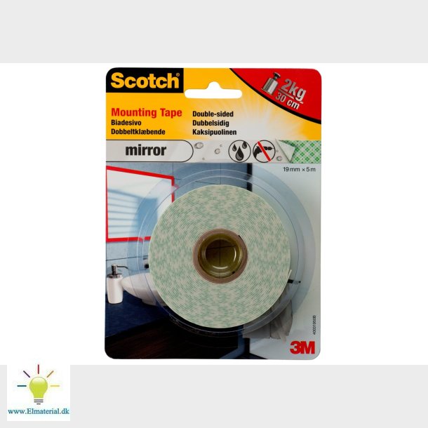 Tape Dobbeltklb. 19Mm X 5M