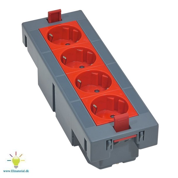 G-Boks Kasette 4Xschuko Rd8M
