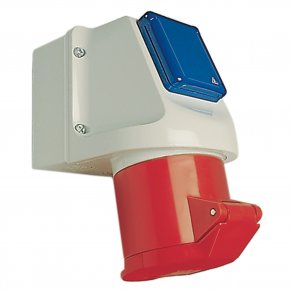 Cee Vägguttag 16A 5P M/13A Dk