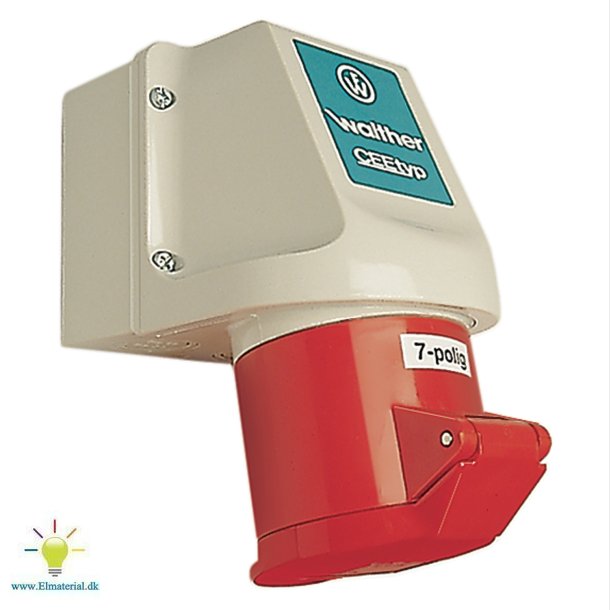 Cee Vgudtag 16A 7P M/Ds Ip44