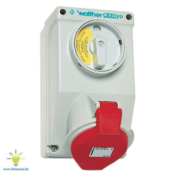 Cee Stikkontakt 32A 5P Ip44