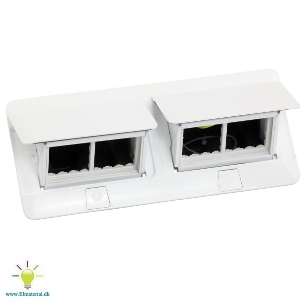 Popup Tom 2X4M Hvid +Ins-Kit