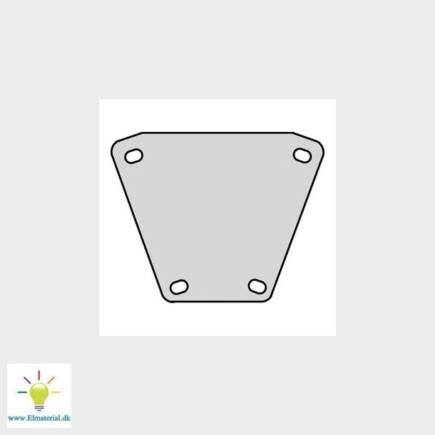 Afgreningsplade 48 30G Fzv