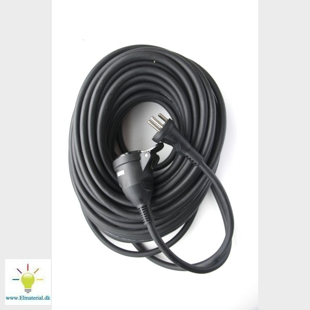 Kabelst 3G1,5 25M M/Dk Stik