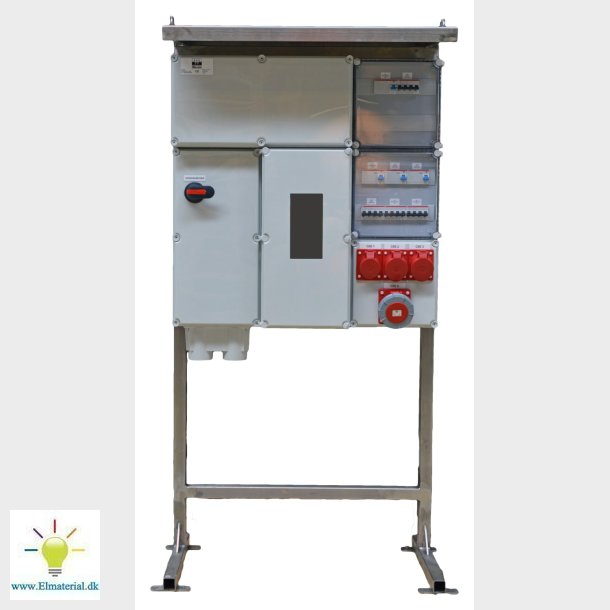 Mlertavle 125A F/Trafomling