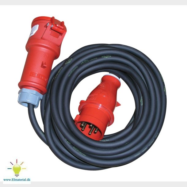 Kabelset Cee 16A 5G2.5 25M