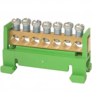 Jordklemme Pe 7X16 Grn F/Din