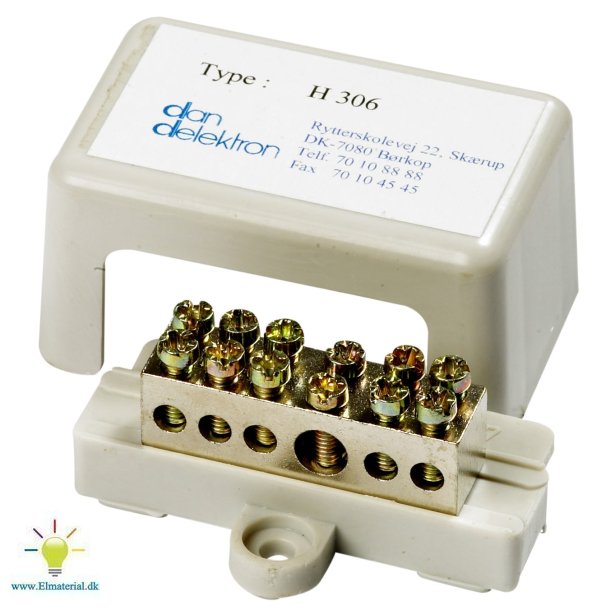 Potentialudligningsskinne H306