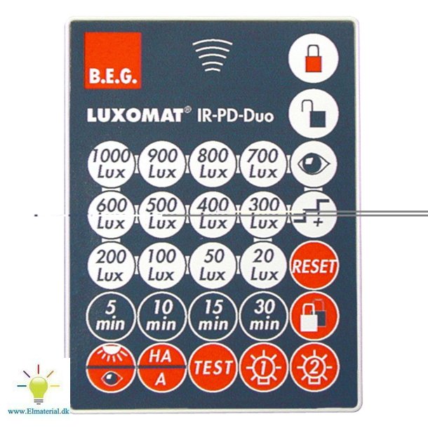 Fjernbetjening Ir-Pd-Duo