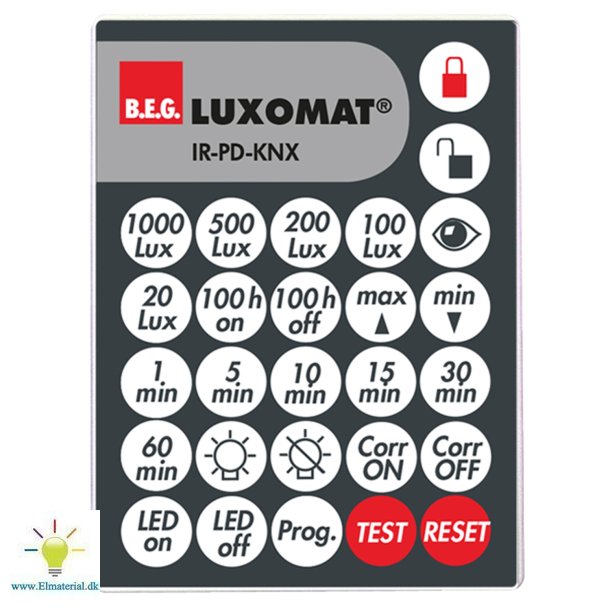 Fjernbetjening Ir-Knx