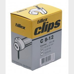 Klipp 8-12/30Mm-100 Svart