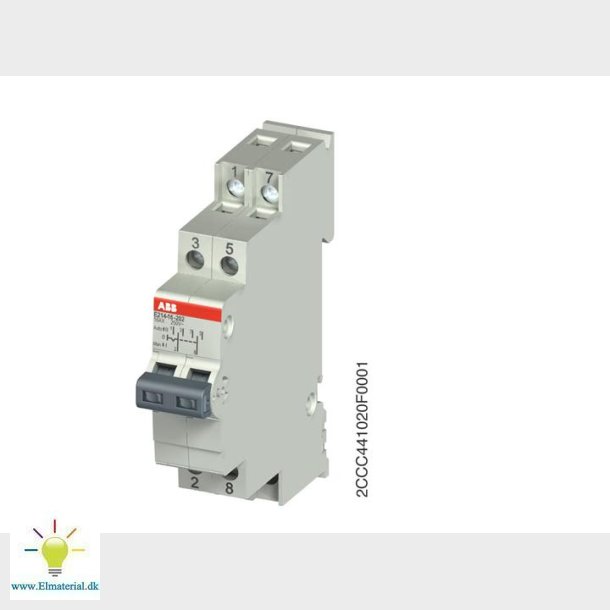 Omskifter 2P 16A I-O-Ii E214