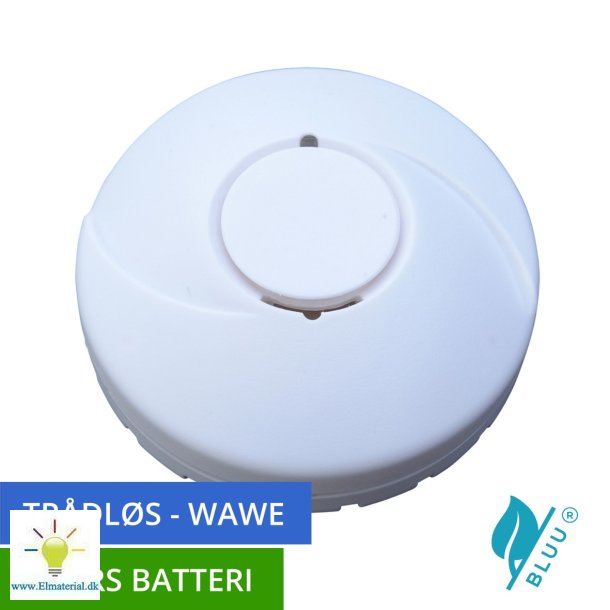 Life Smoke Alarm Bluu Circle Wave