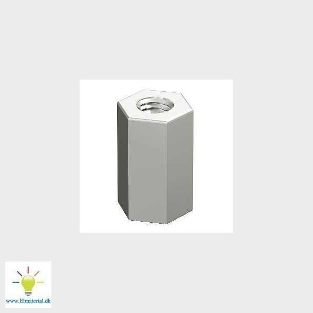 Forl. Nippel F/Gevindstang M8