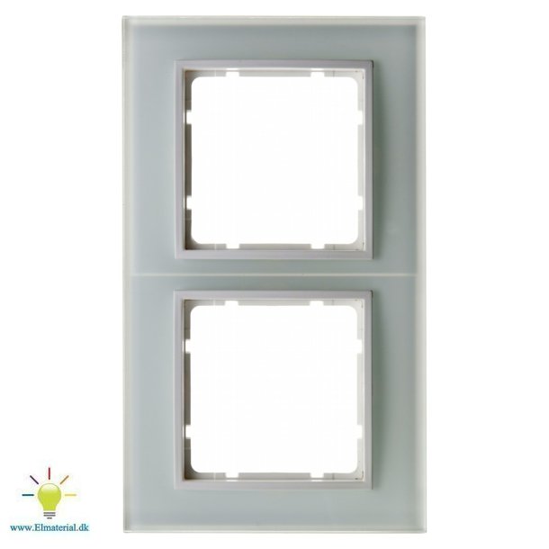 Ramme 2 Modul B.7 Glas Hvid