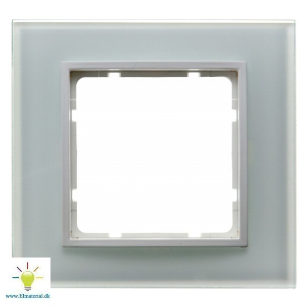 Ramme 1 Modul B.7 Glas Hvid