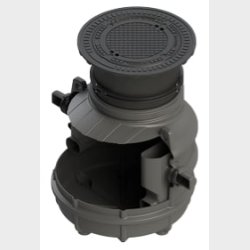 Fedtudskiller 4 L/S 110/800Mm