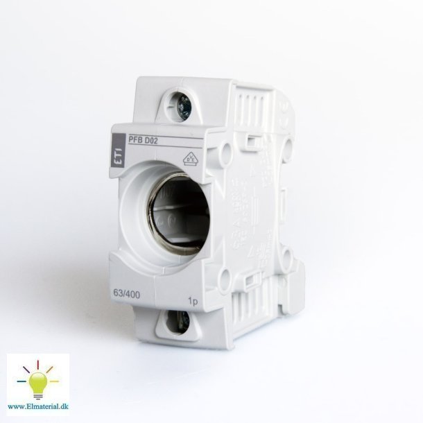 Sikringselement D02 1P 63A