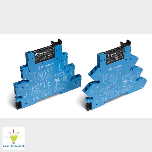 Rel S38 6A 1P 24Vac/Dc