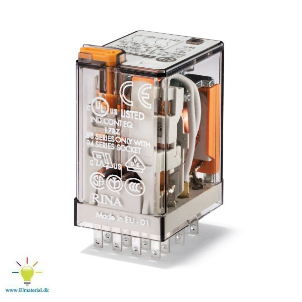 Rel S55 7A 4P 24Vdc