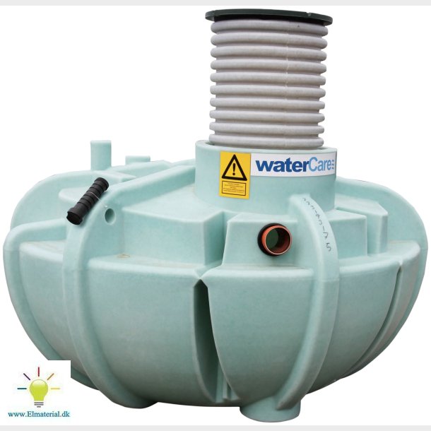 Regnvandstank 2500L Komplet