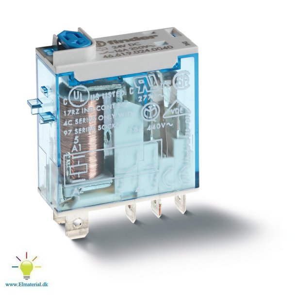 Rel S46 16A 1P 12Vac