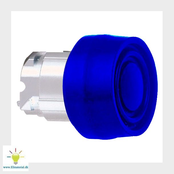 Trykknap M/Sil. Kappe Bl Zb4