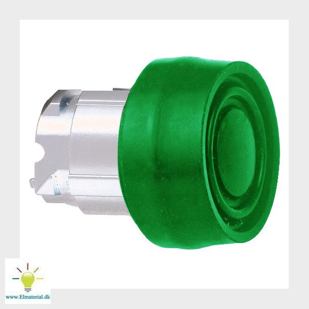 Trykknap M/Sil. Kappe Grn Zb4