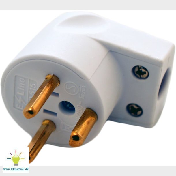 Stikprop M/J Edb Vinkel Hvid