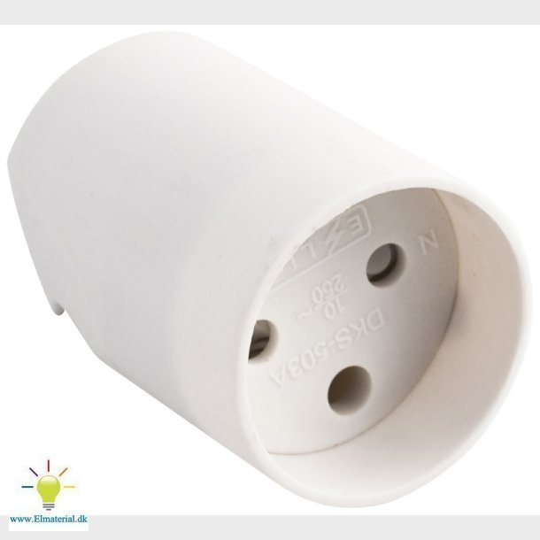 Forlngerled M/J Hvid