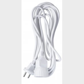 Förlängningsfog. 5M 2X1 Vit