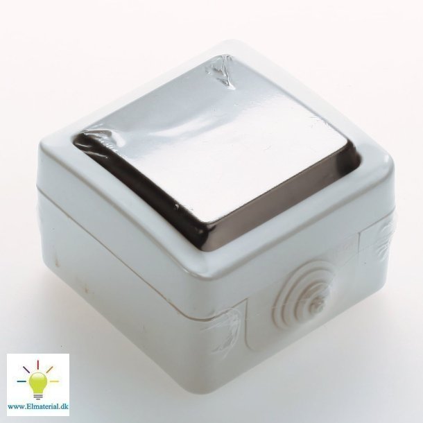 Afbryder Enkel Korr. Ip54