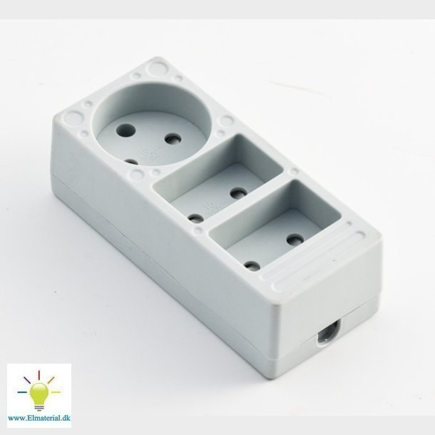 3-Stikdse U/J 2F+1R Gr