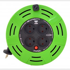 Kabeltrumma M / 4 Uttag 2X1 12,5