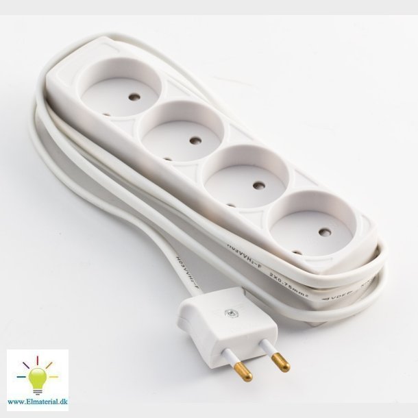 4-Stikdse U/J M/Dummy 1,5M Hv