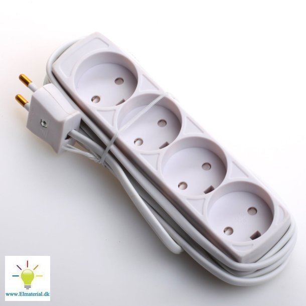 4-Stikdse U/J M/Dummy 2,5M Hv