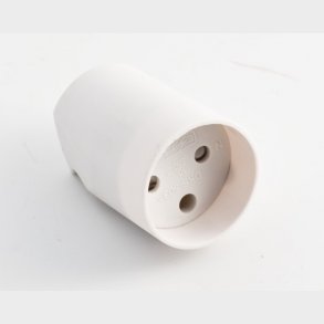 Förlängningsled U/J Vit