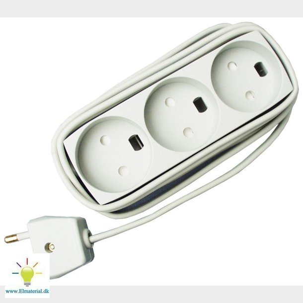 3-Stikdse U/J M/Dummy 2,5M Hv