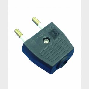 Sockel U / J Flat 16A Svart