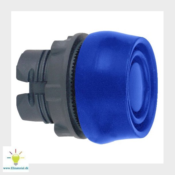 Trykknap M/Sil. Kappe Bl Zb5