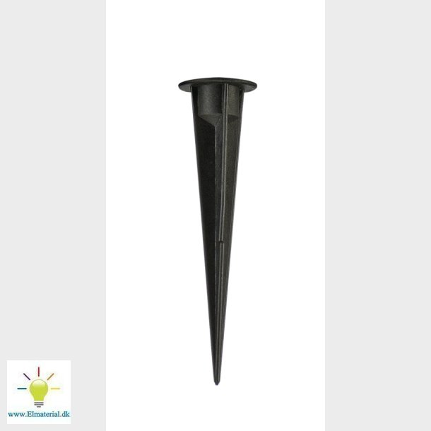 Plastic Earth Spike Black, Len